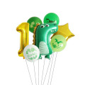 Dekoration Dino Thema Helium große Zahl Ballon Bouquet